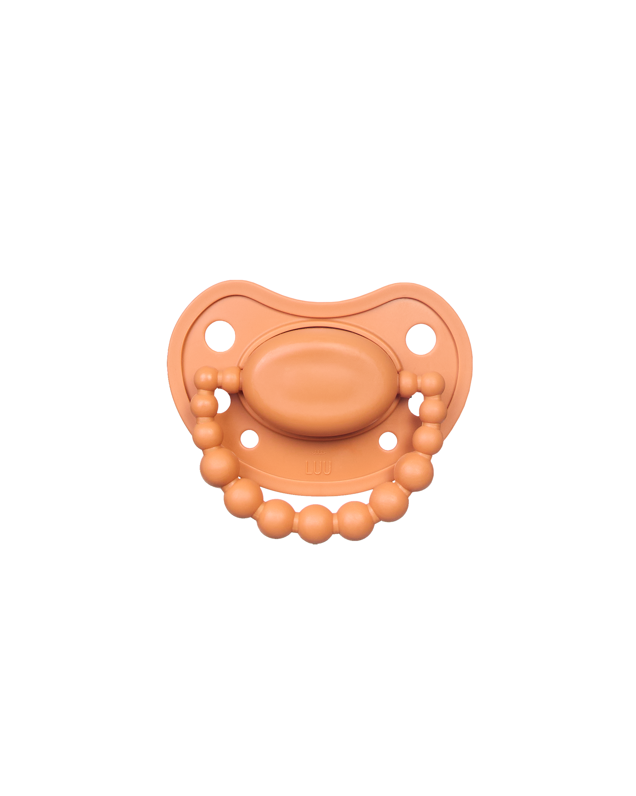LUU Kids Positioning Pacifier - Pumpkin Spice