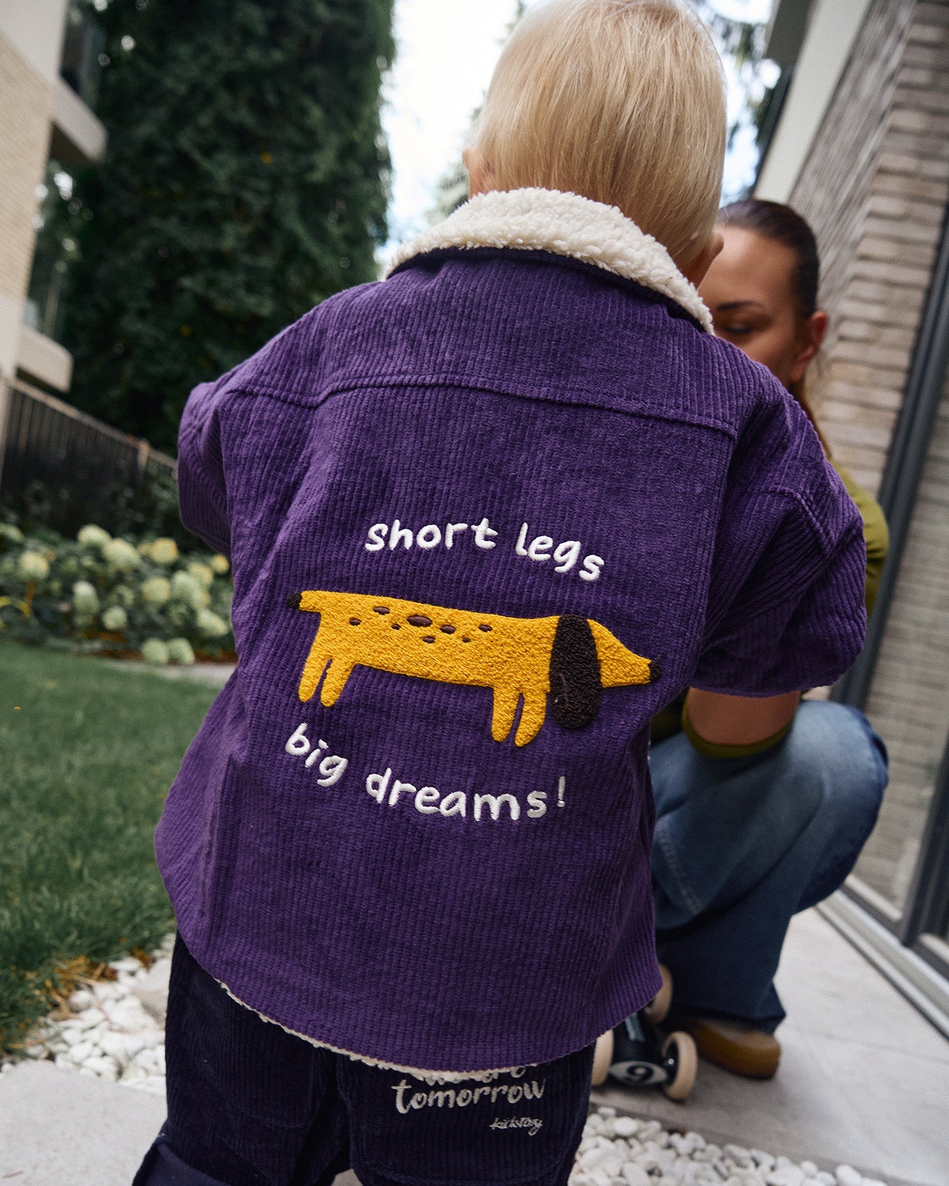 Teddy jacket - LUU x Kid Story