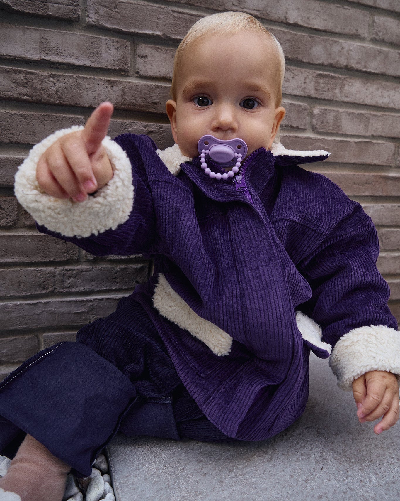 Teddy jacket - LUU x Kid Story