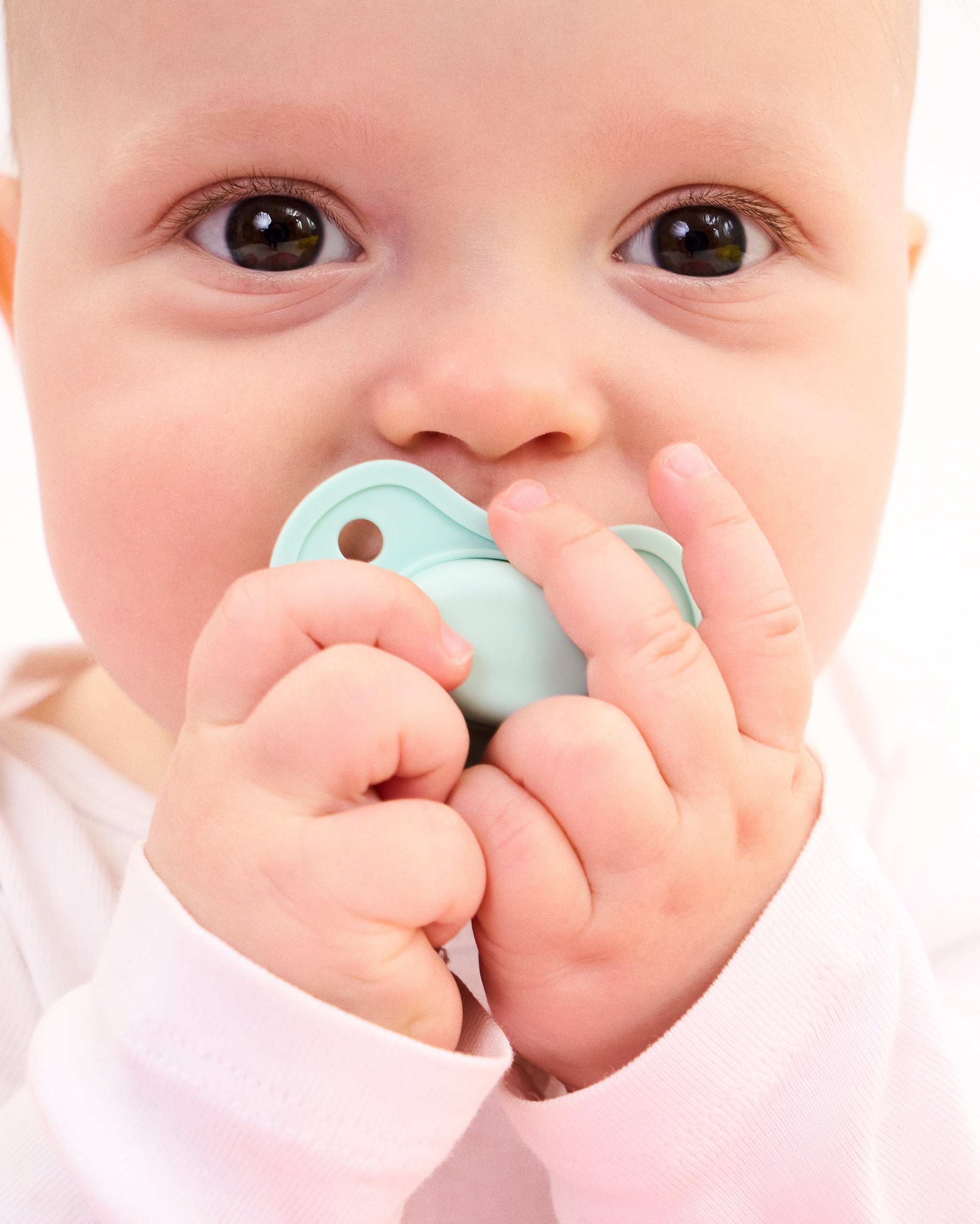 LUU Kids Positioning Pacifier - Vivid Mint