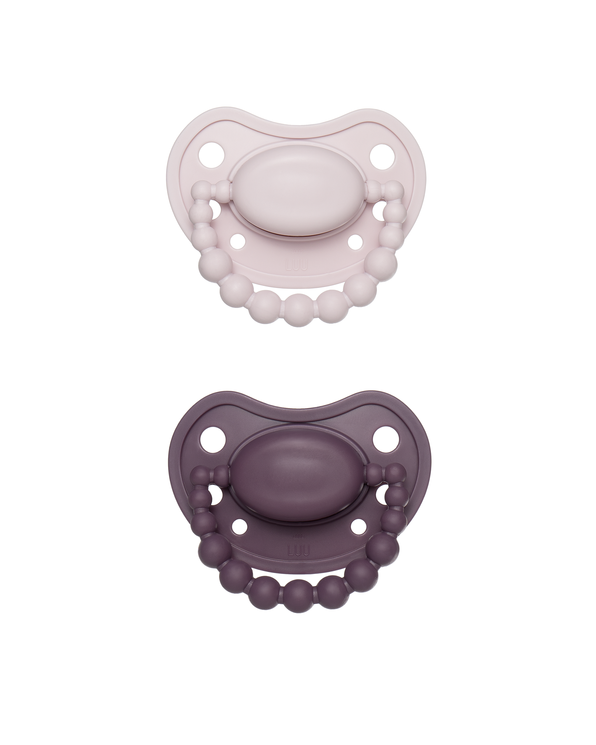 Zestaw smoczków LUU Kids Blueberry Shake i Sweet Plum