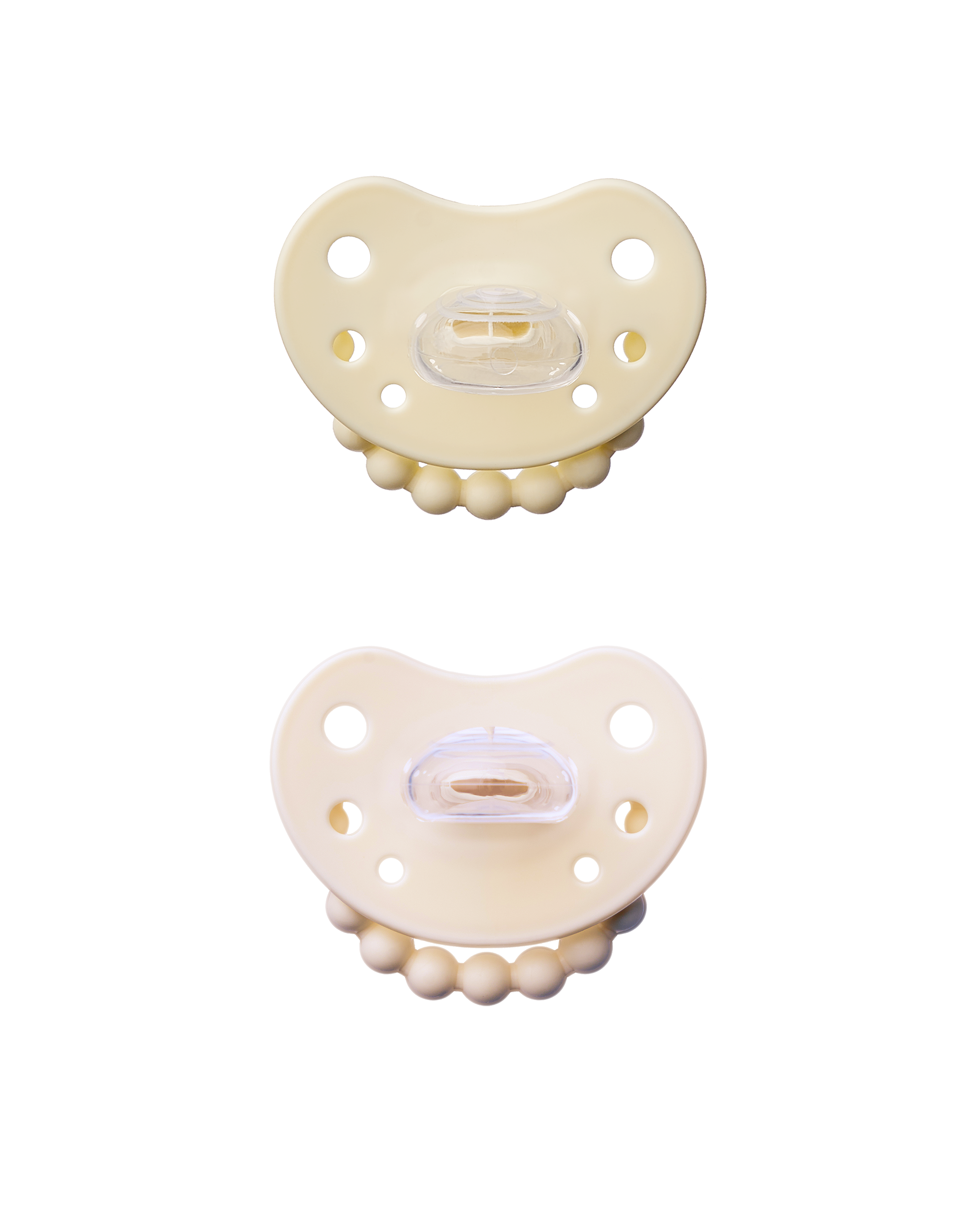 Zestaw smoczków LUU Kids Creamy Lemon i American Cream