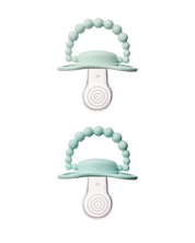 Zestaw smoczków LUU Kids Frozen Sage i Vivid Mint