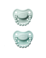 Zestaw smoczków LUU Kids Frozen Sage i Vivid Mint