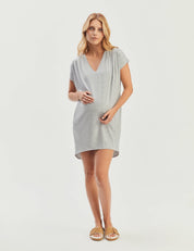 Koszula nocna Francis Henry Nursing Light Grey modelka przód