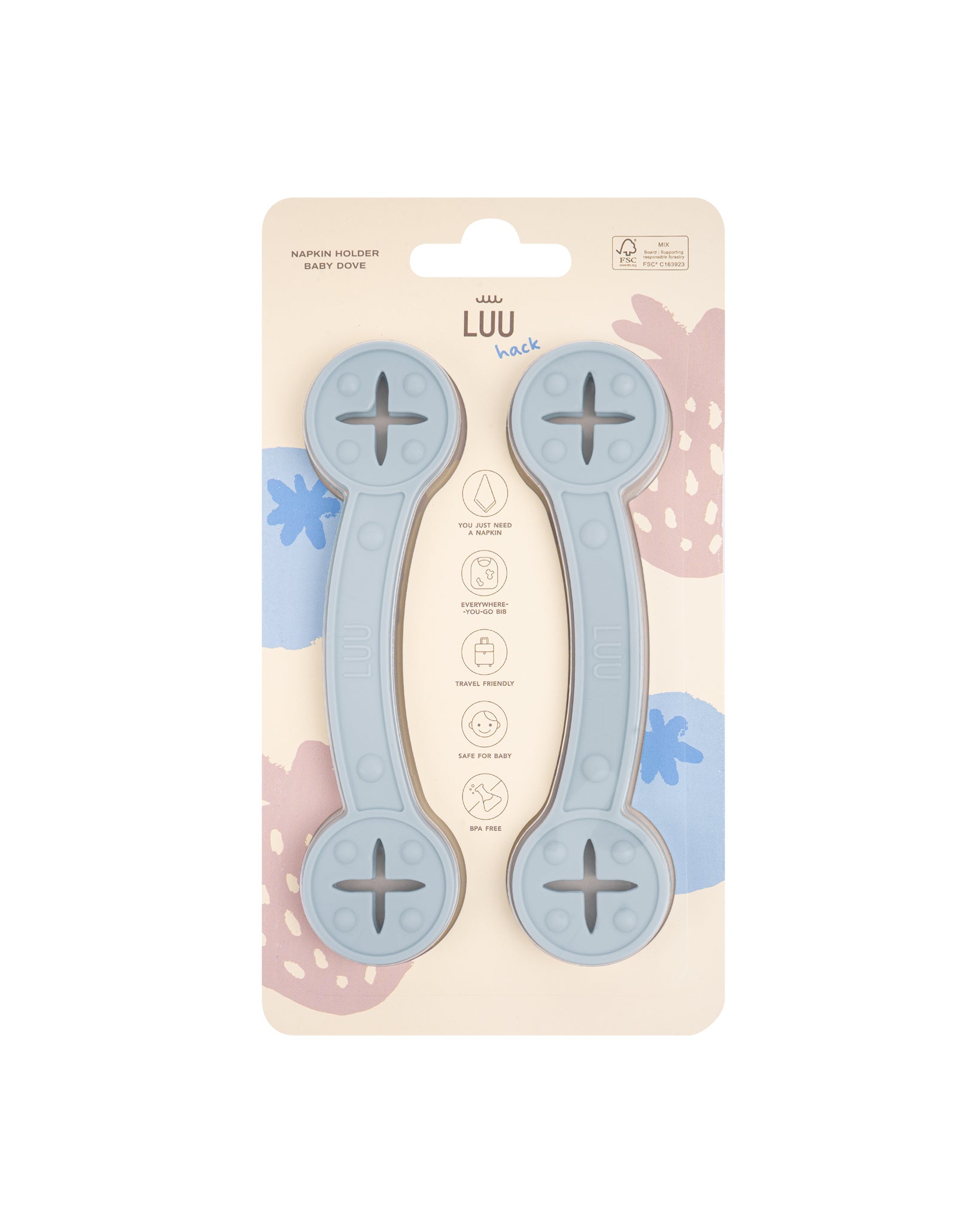 Luu Napkin Holder Baby Dove opakowanie przód