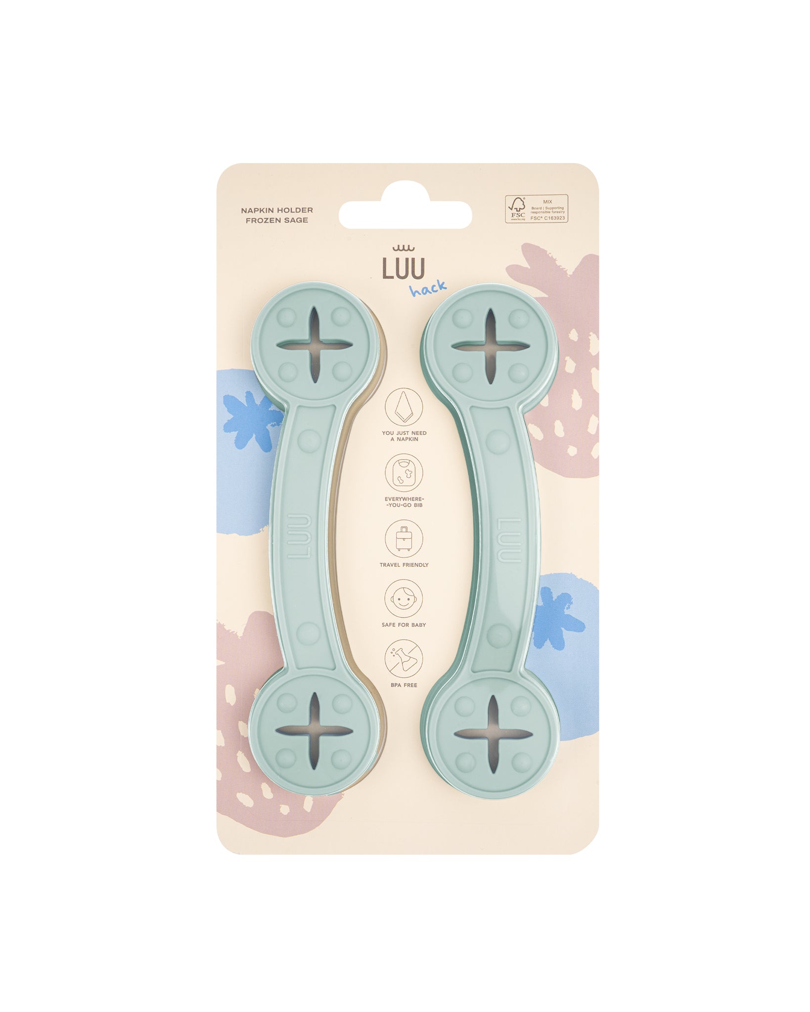 Napkin Holder Frozen Sage