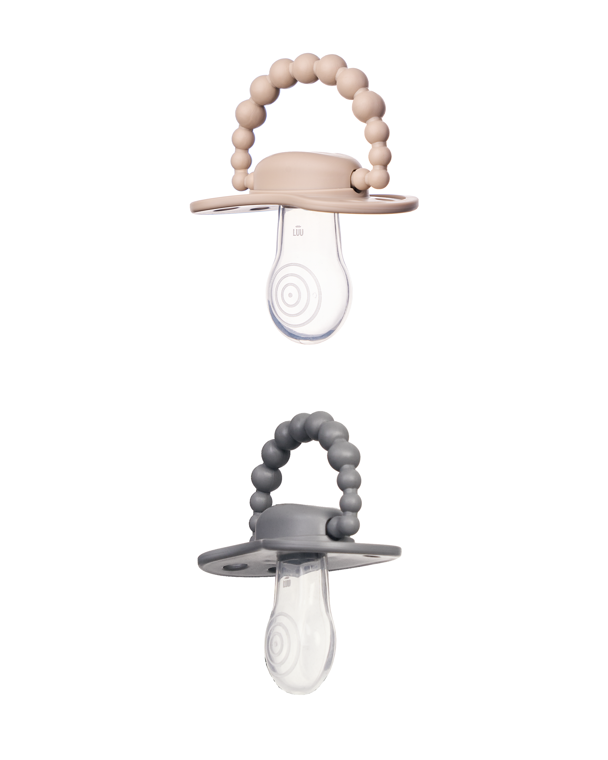 Zestaw smoczków LUU Kids Sand Storm i Lovely Gray