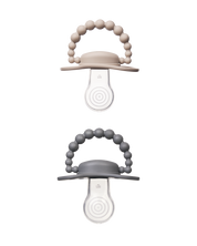 Zestaw smoczków LUU Kids Sand Storm i Lovely Gray