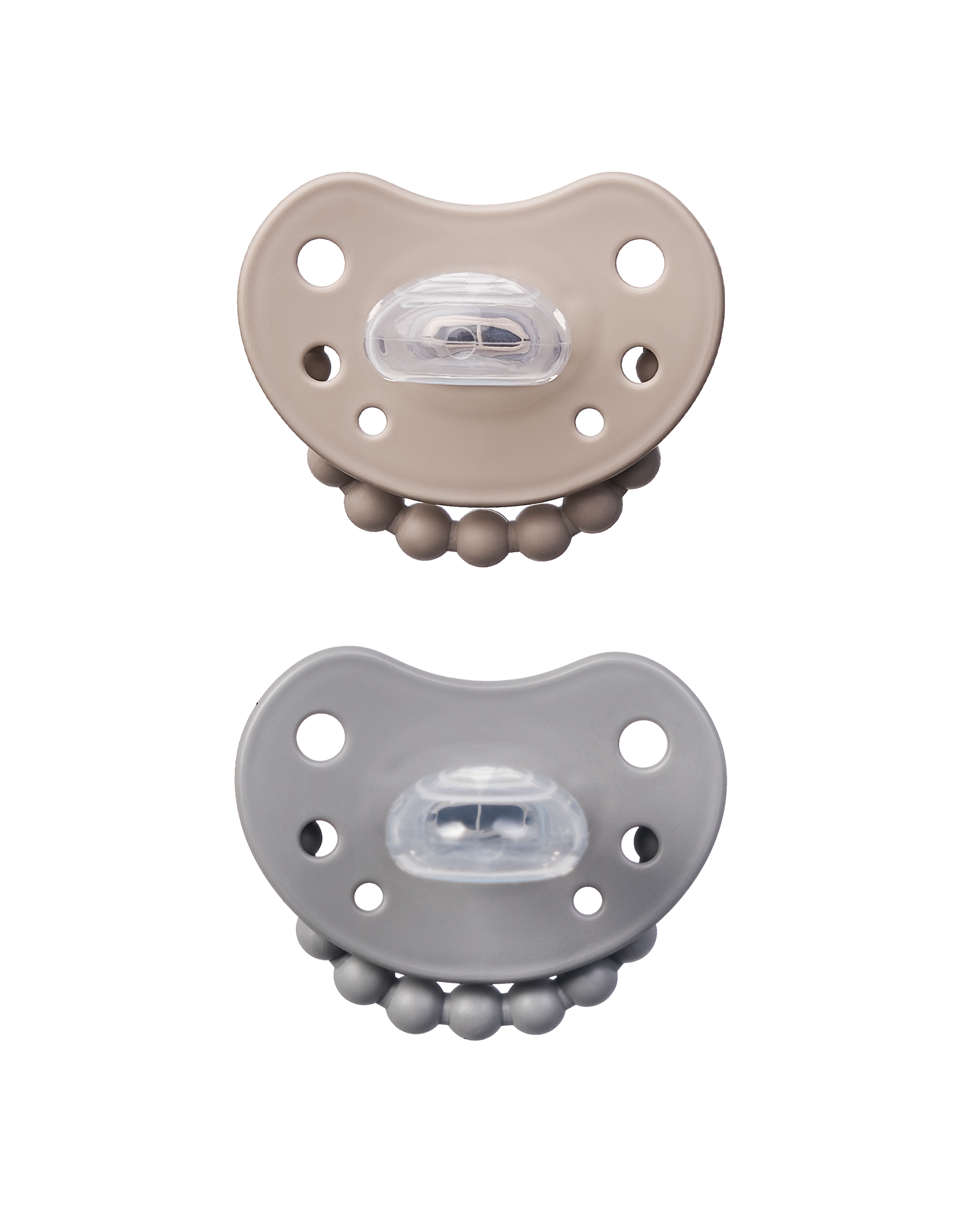 Zestaw smoczków LUU Kids Sand Storm i Lovely Gray