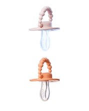 Zestaw smoczków LUU Kids Velvet Blush i Summer Apricot