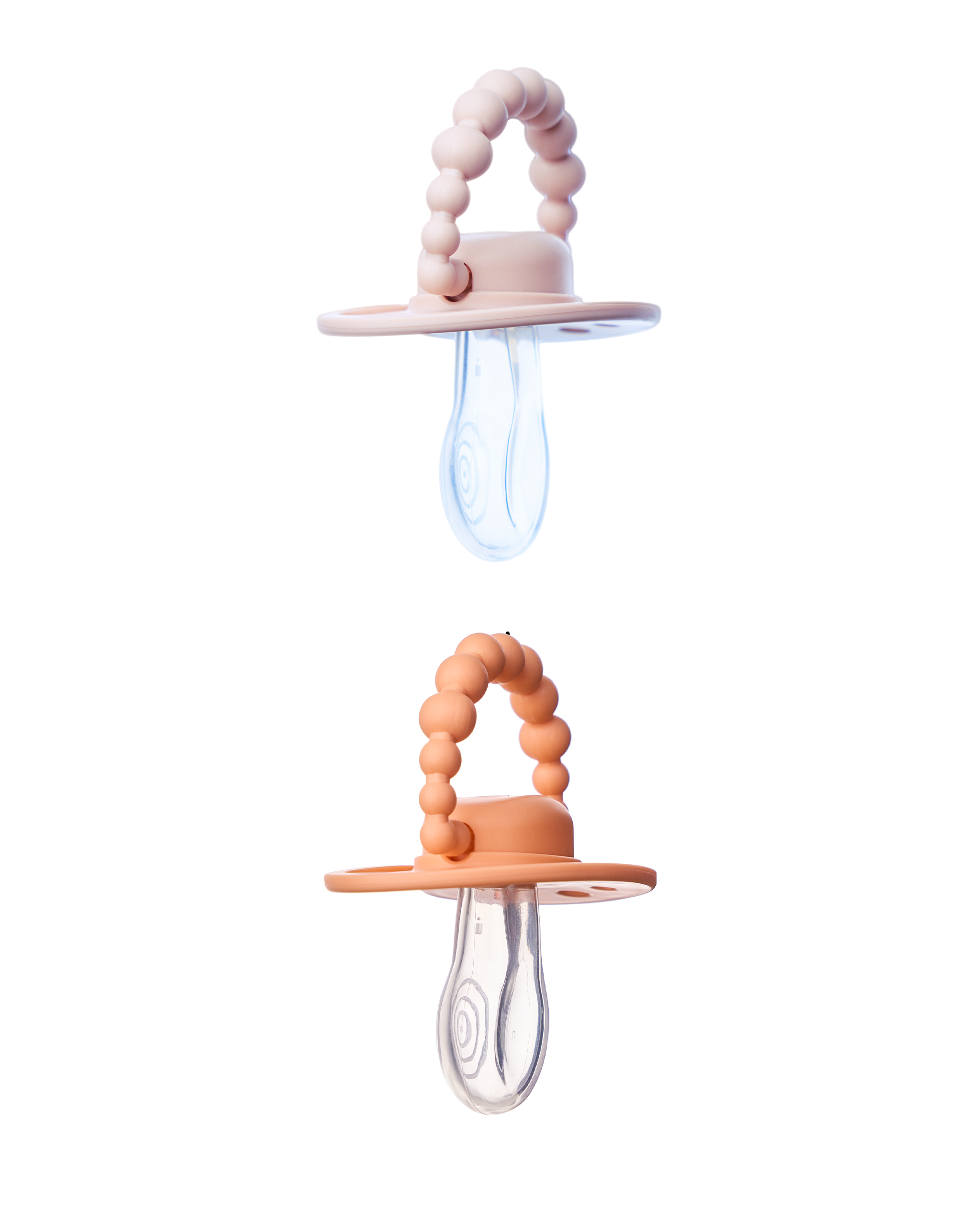 Zestaw smoczków LUU Kids Velvet Blush i Summer Apricot