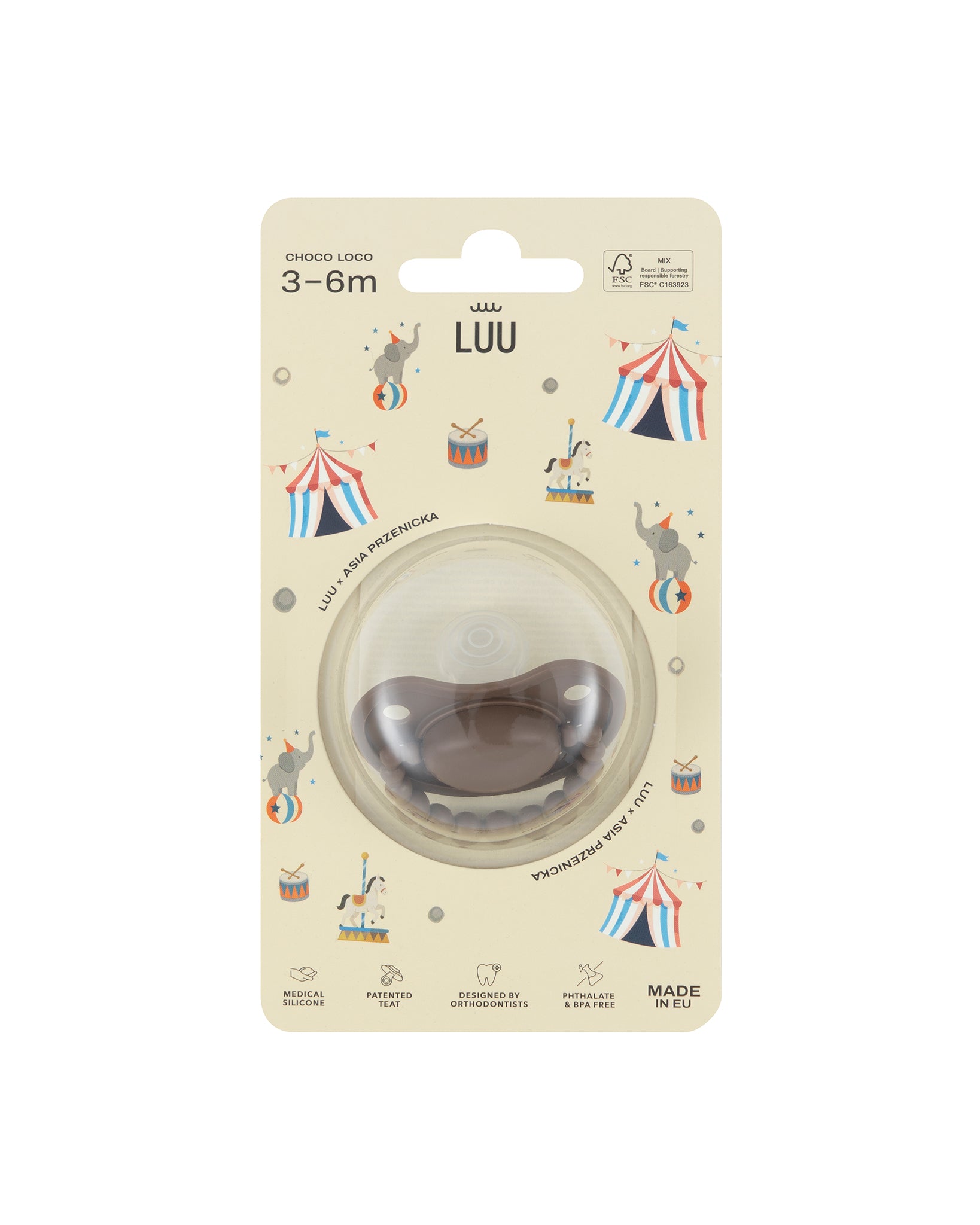 Choco Loco LUU x Asia Przenicka opakowanie przód