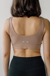 dropless. soft bra - beżowy tył