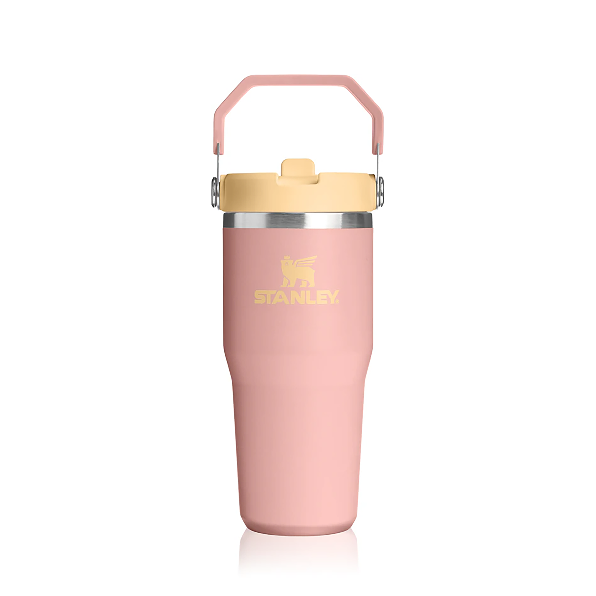 Stanley – Kubek termiczny IceFlow™ FlipStraw Tumbler (0.59L) – Peach Rose