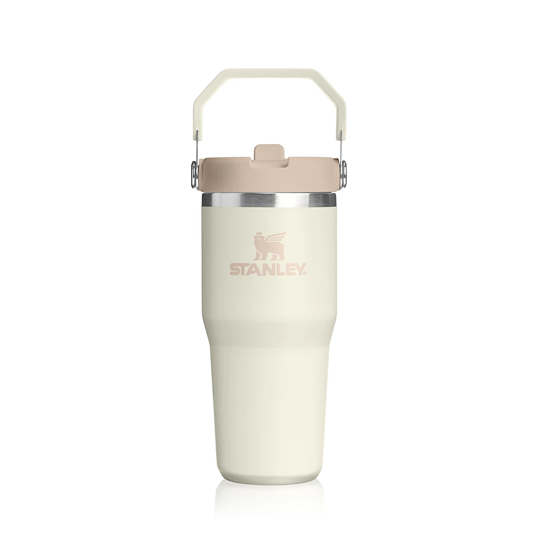 Stanley – Kubek termiczny IceFlow™ FlipStraw Tumbler (0.59L) – Cream