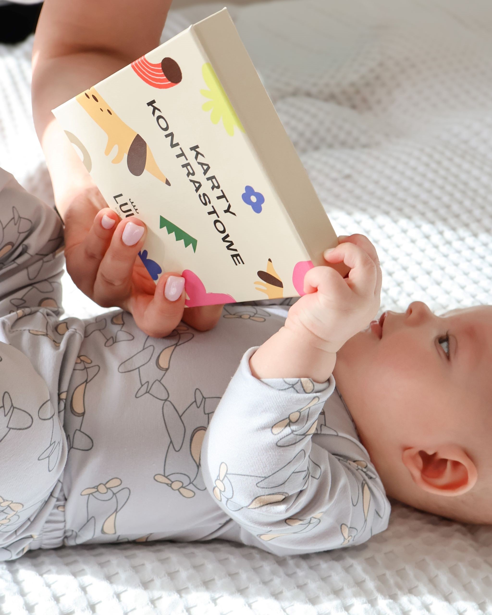 Karty kontrastowe LUU Kids dziecko niemowlę