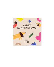 Karty kontrastowe LUU Kids opakowanie przód