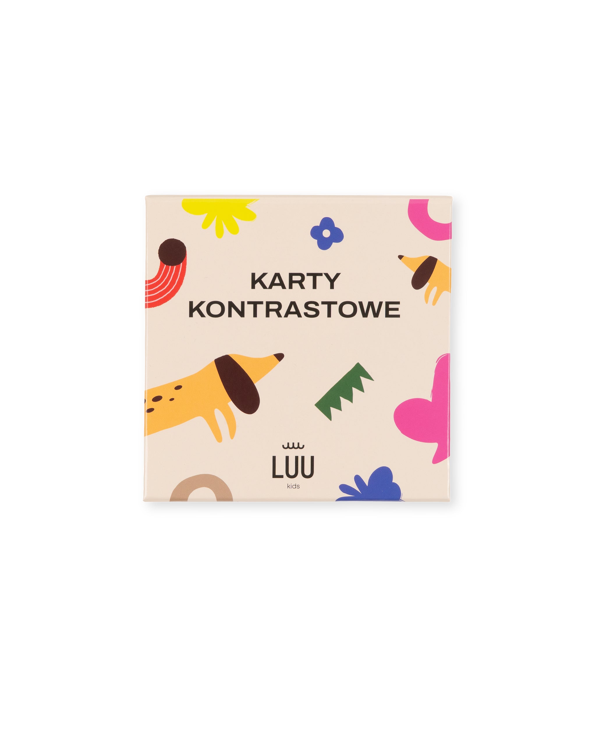 Karty kontrastowe LUU Kids opakowanie przód