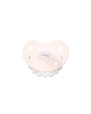 Świecący w ciemności smoczek LUU Kids American Cream Glow tył  kremowy świecący