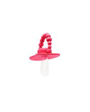 LUU Kids Berry Flame smoczek gumka czerwony malinowy