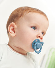 Smoczek pozycjonujący LUU Kids Cloudy Blue niebieski dzieci
