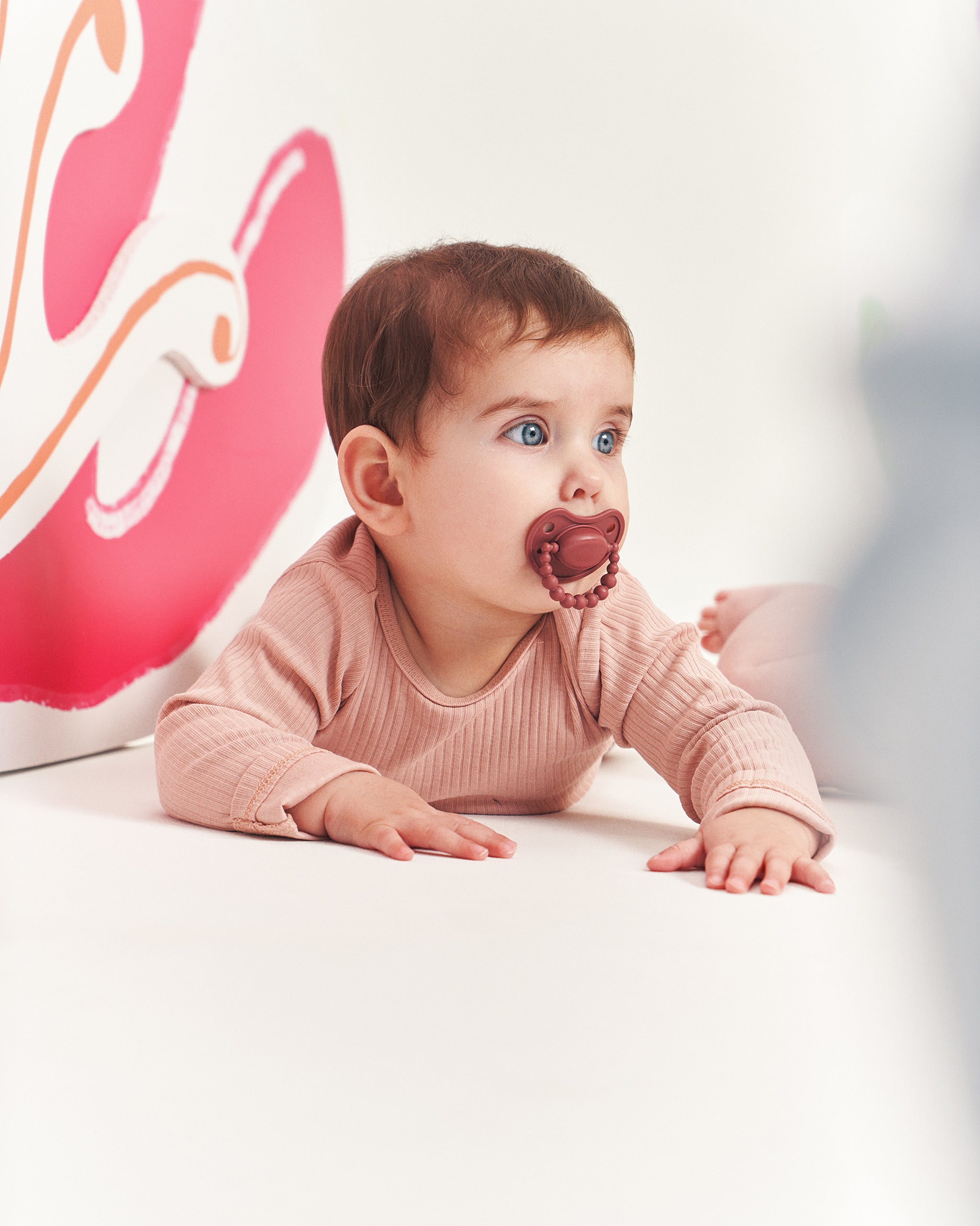 LUU Kids Moroccan Pink dziecko brudnoróżowy ciemny róż