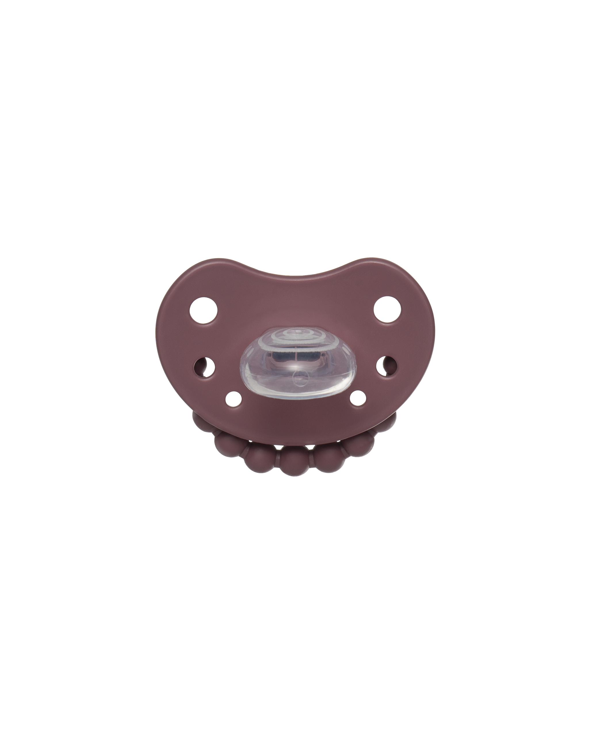 LUU Kids Moroccan Pink gumka tarczka brudnoróżowy ciemny róż