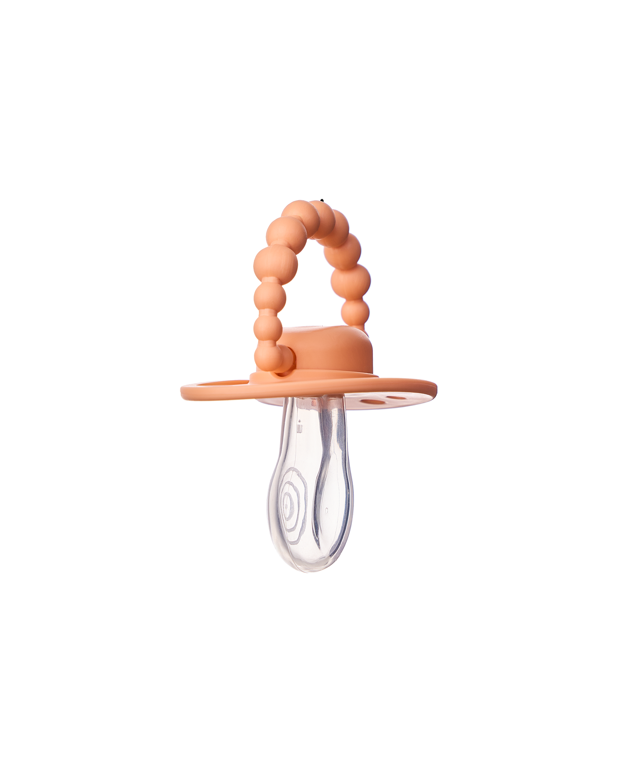 Smoczek pozycjonujący LUU Kids Summer Apricot gumka tył