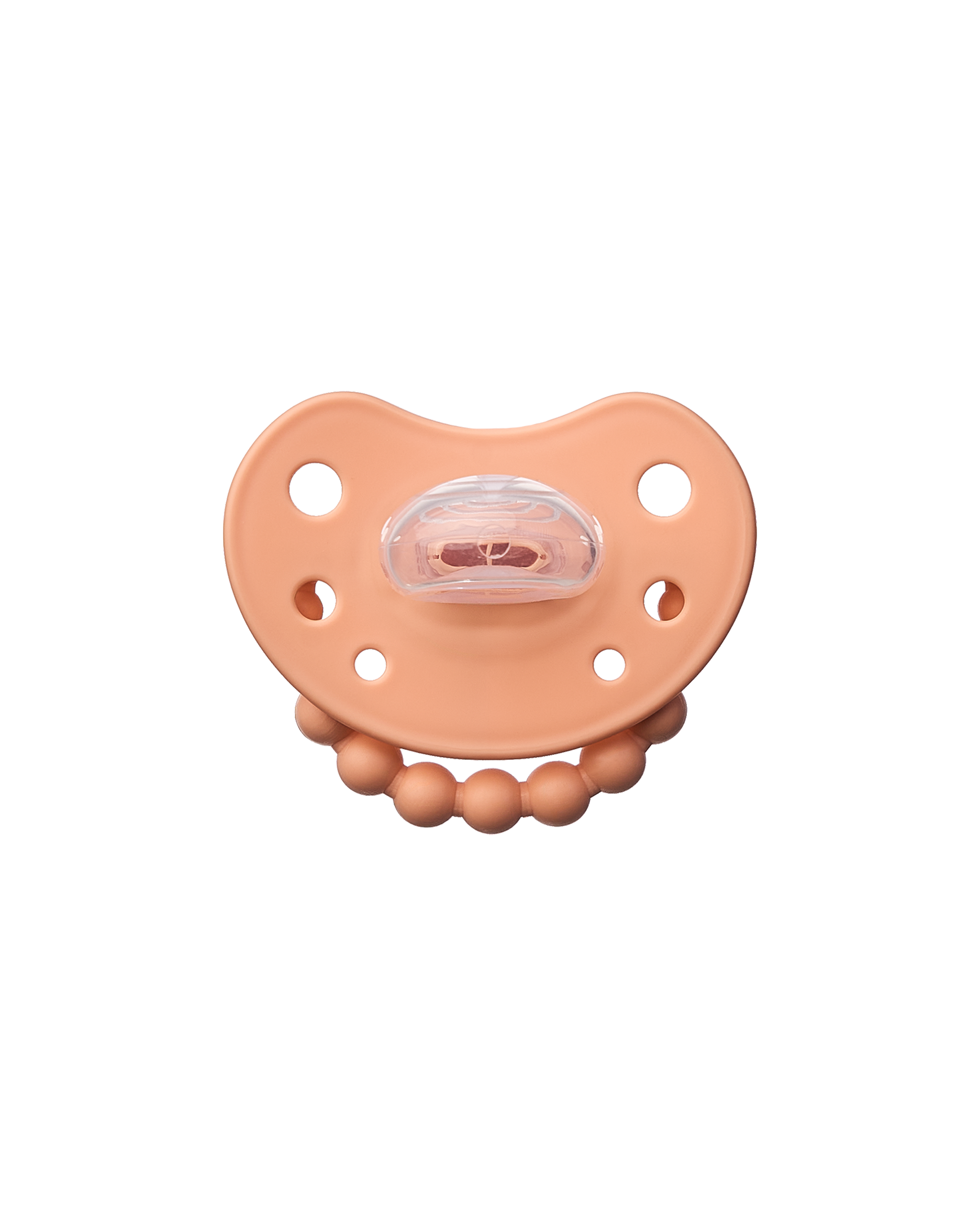 Smoczek pozycjonujący LUU Kids Summer Apricot tył