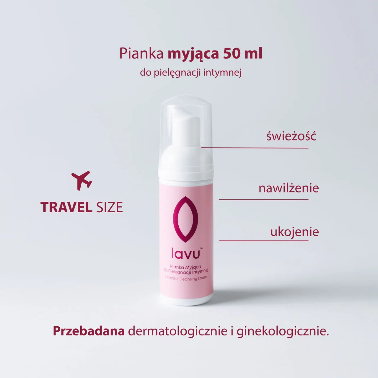 Podróżny niezbędniki intymny lavu City break pianka