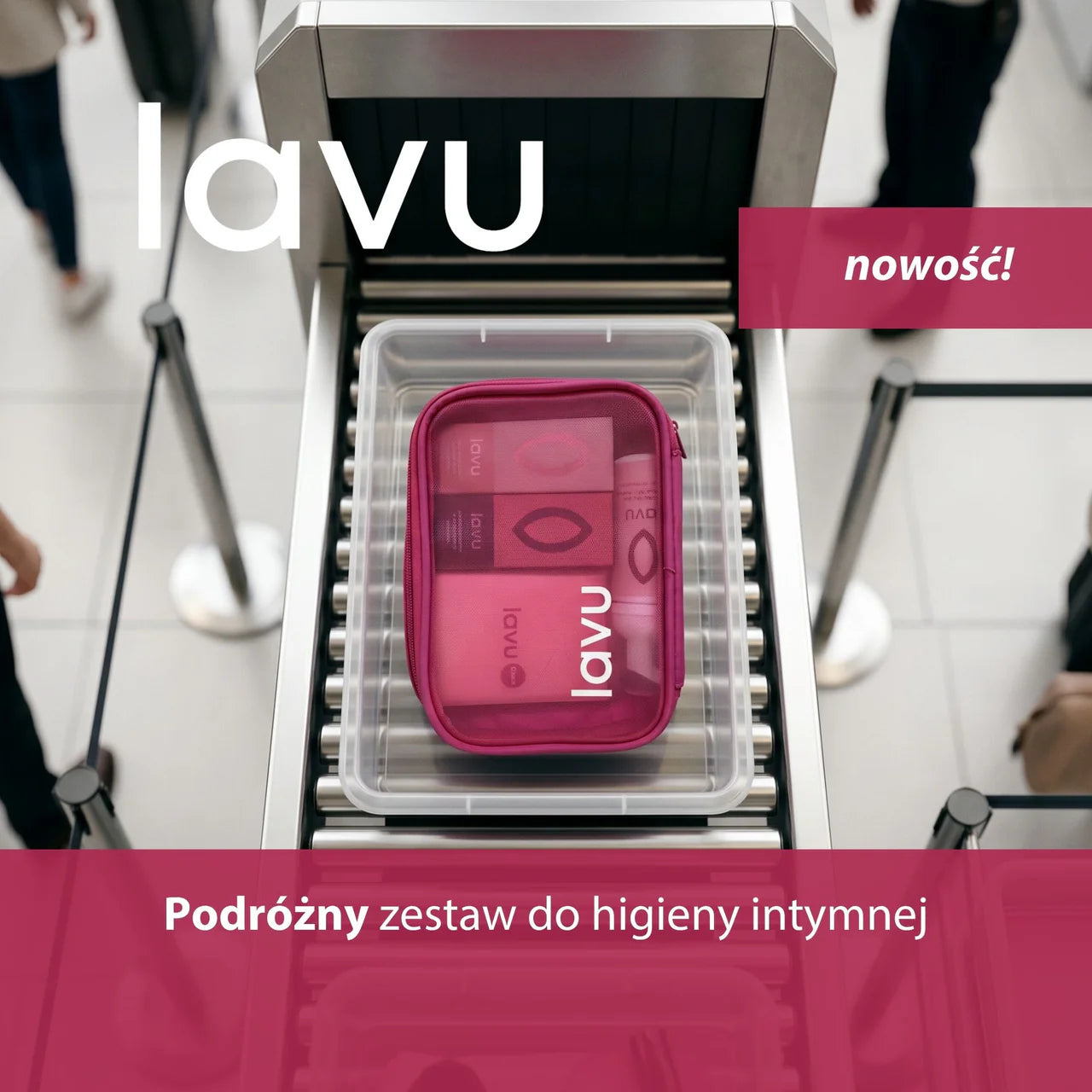 Podróżny niezbędniki intymny lavu City break w podróży