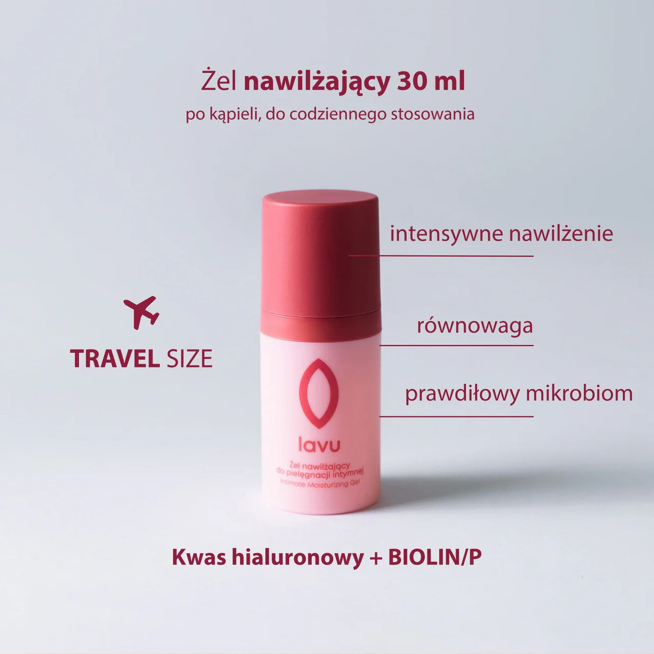 Podróżny niezbędniki intymny lavu City break żel