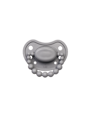 Smoczek pozycjonujący LUU Kids Lovely Gray tarczka szary