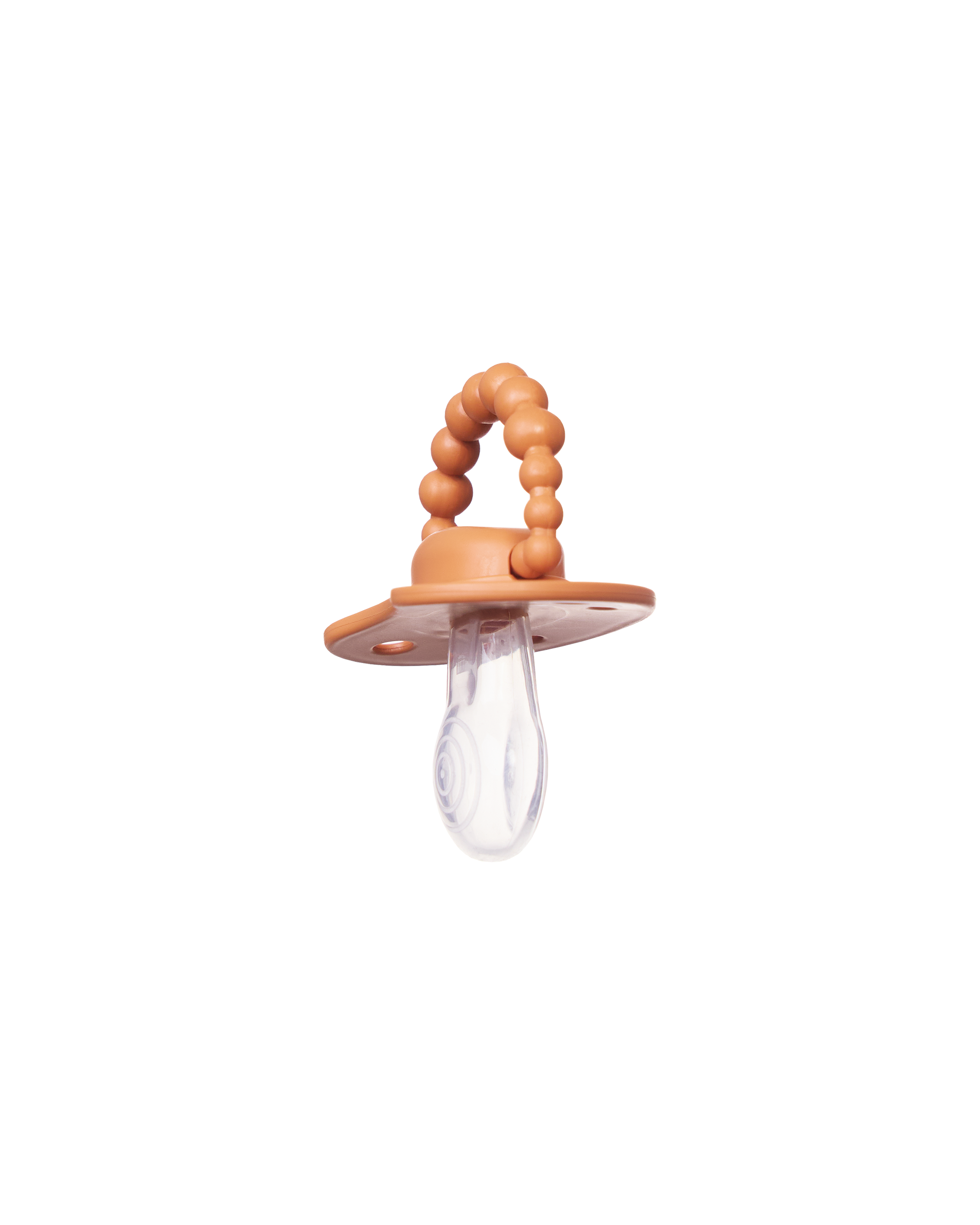 Smoczek pozycjonujący LUU Kids Pumpkin Spice gumka pomarańczowy